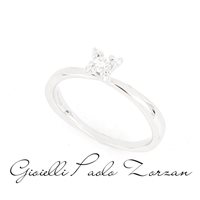Anneau Donna Oro Femme in Or blanc Diamante 0.17 Ct DRGR5233 - DRGR5233